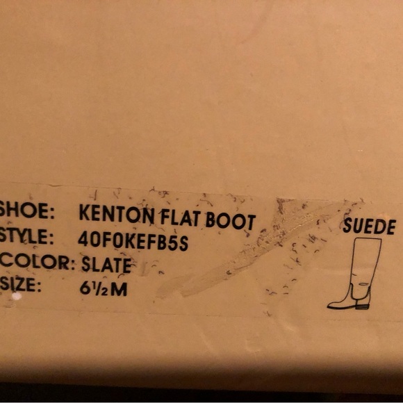 Michael kors grey suede boots , never worn - Picture 2 of 3